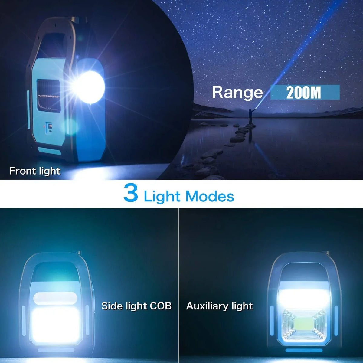 Emergency Rechargeable Solar Light - Image 2 | BNH Traders