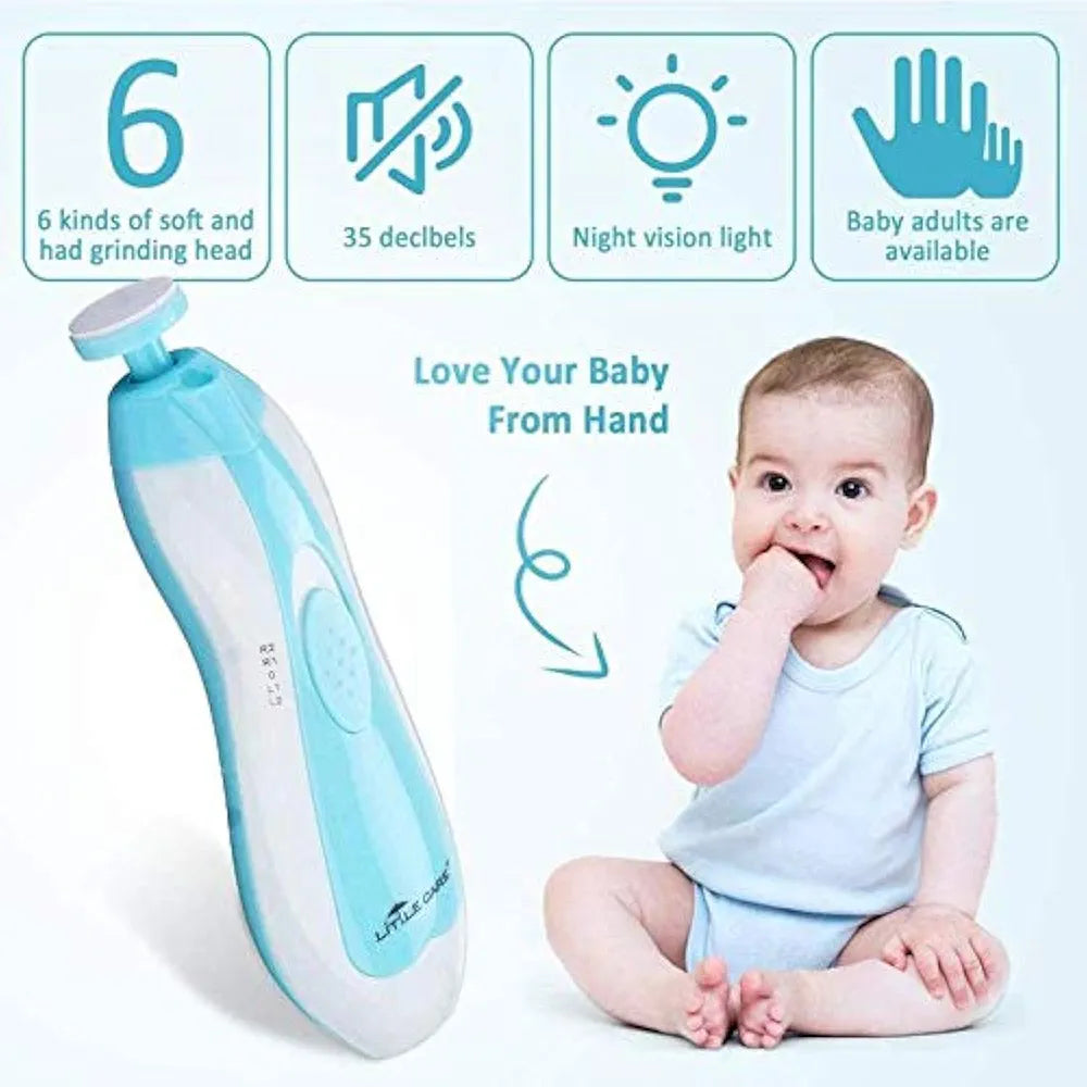 Baby Nail Clippers Safe Electric Trimmer - Image 3 | BNH Traders
