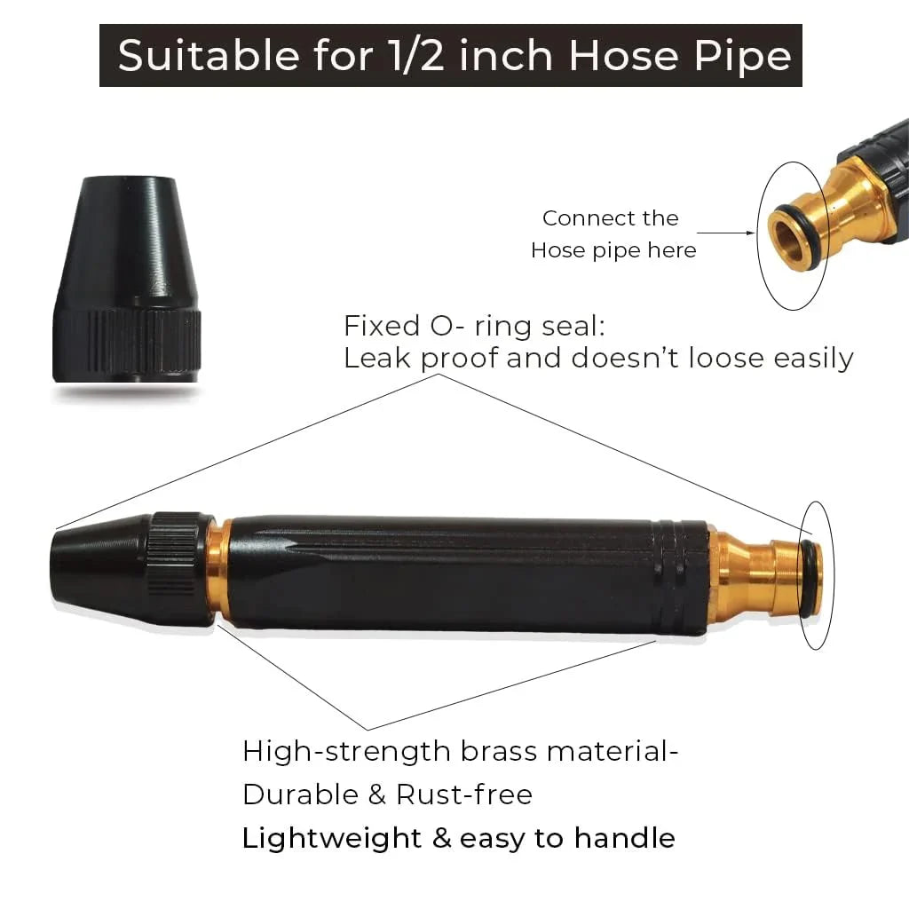 Plastic Body Black Spray Nozzle - Image 3 | BNH Traders
