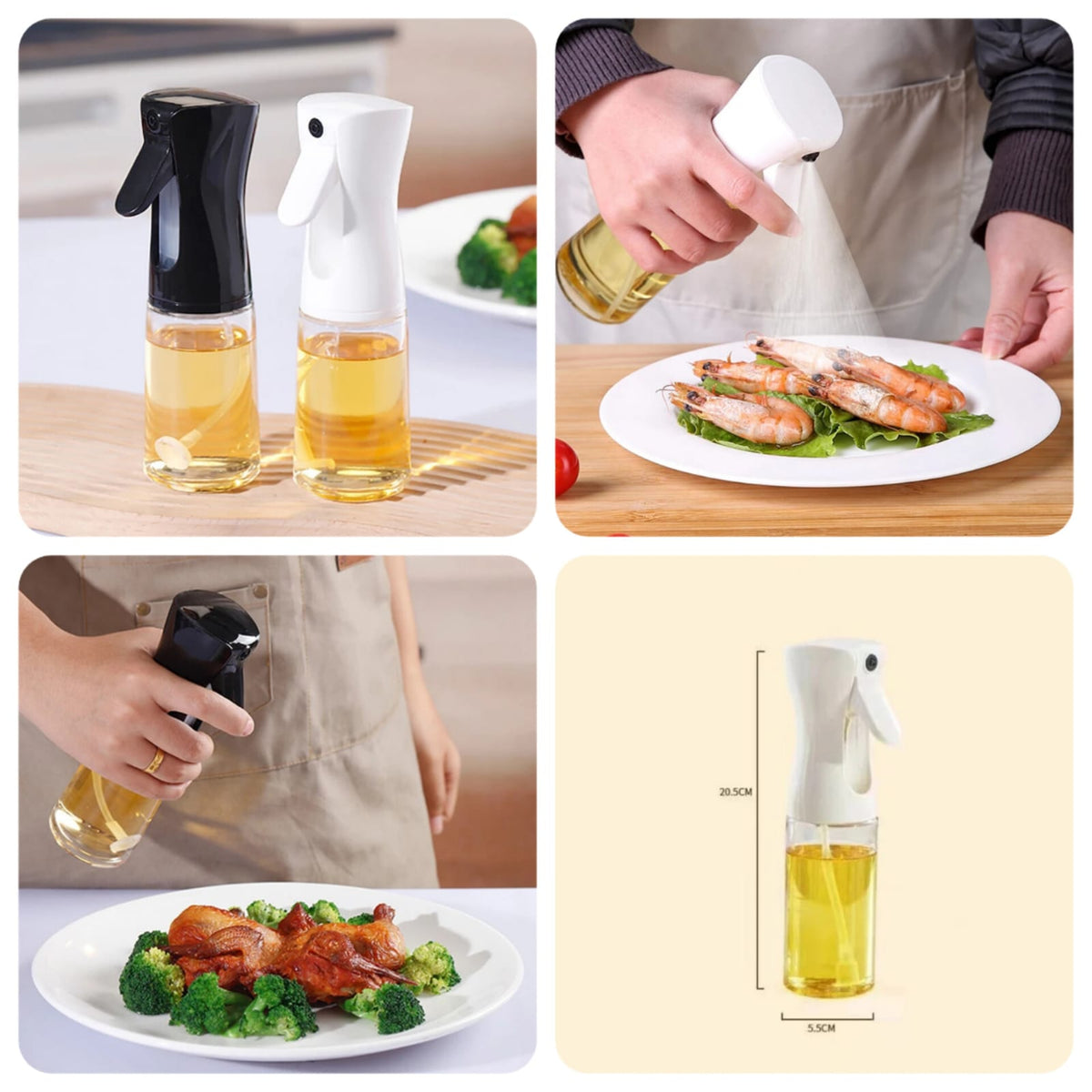 Edible Oil Spray Bottle - Oil Jug And Sauce Bottle | BNH Traders Pakistan