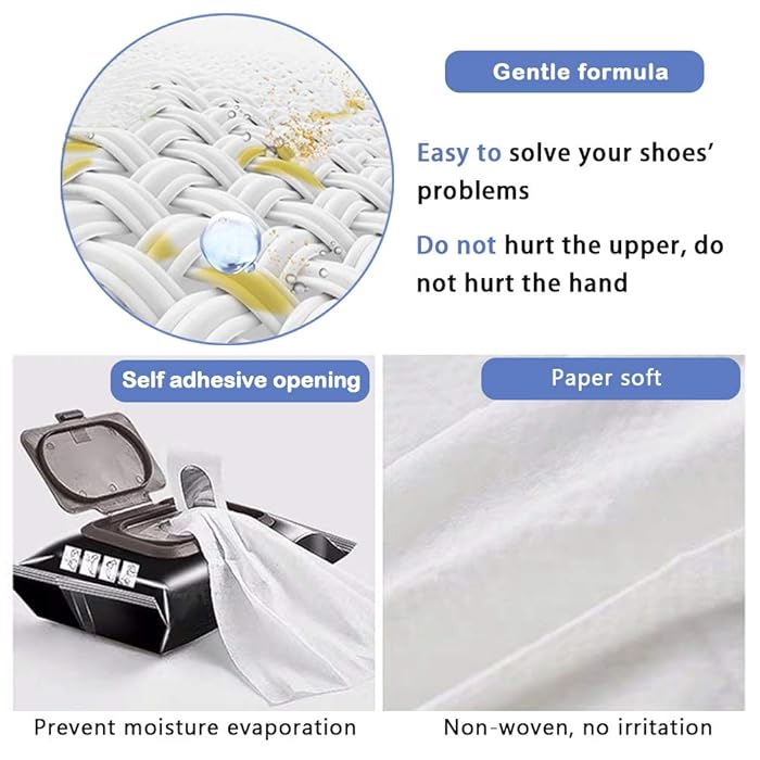 Disposable Wipes Cleaner for Sneakers Pack - Image 6 | BNH Traders