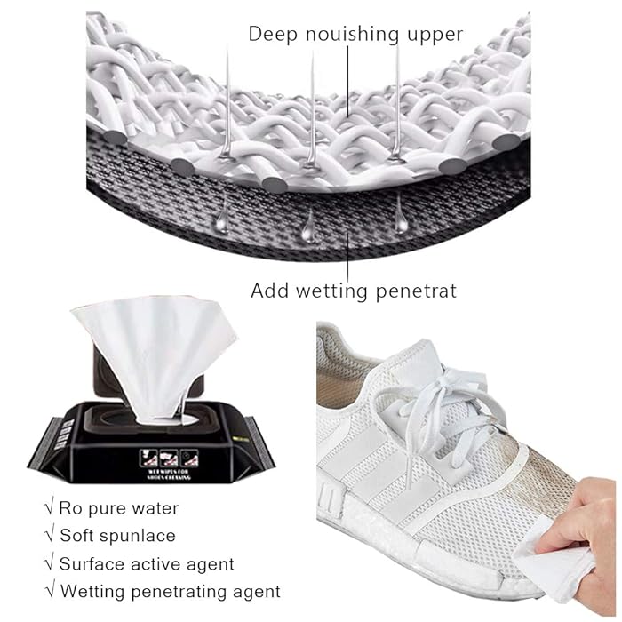 Disposable Wipes Cleaner for Sneakers Pack - Image 7 | BNH Traders