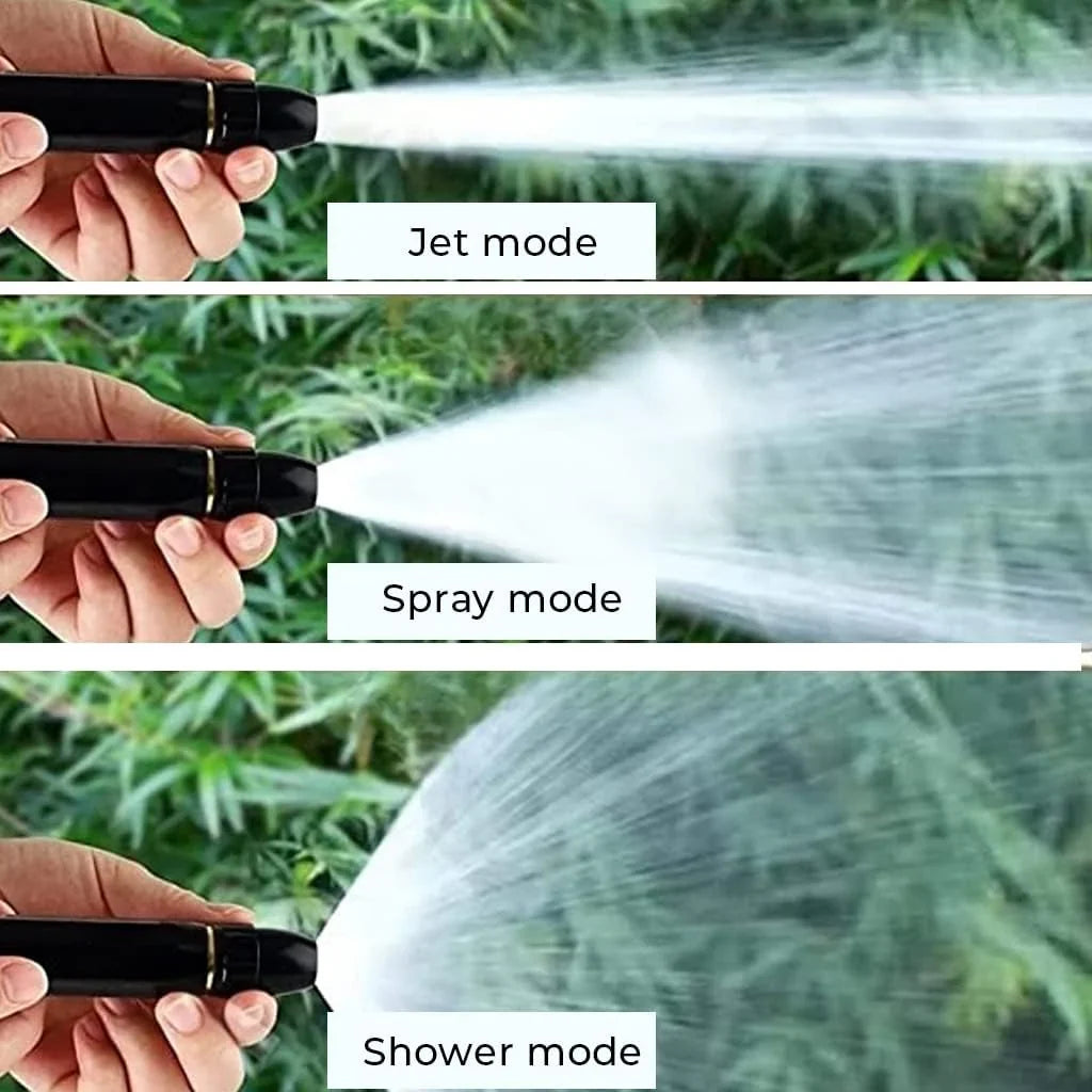 Plastic Body Black Spray Nozzle - Hose, Nozzle And Tap Accessory | BNH Traders Pakistan