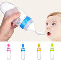 Silicone Baby Spoon Feeding Bottle with Spoon Feeder - Baby Feeding Item | BNH Traders Pakistan