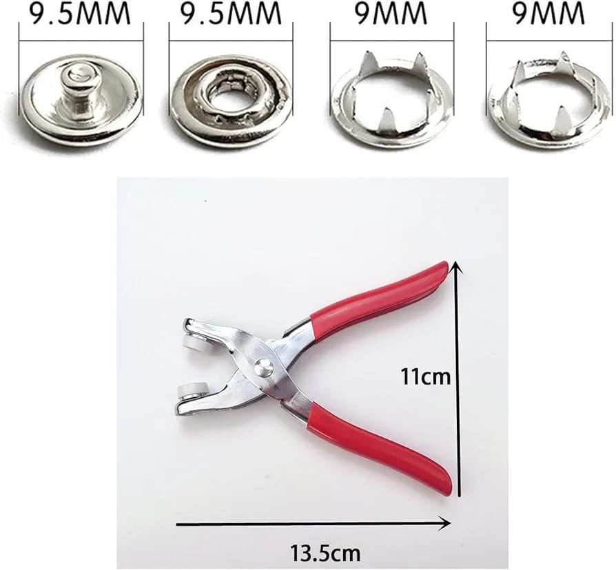 One Press Quick Button Fitter Plier - Image 6 | BNH Traders