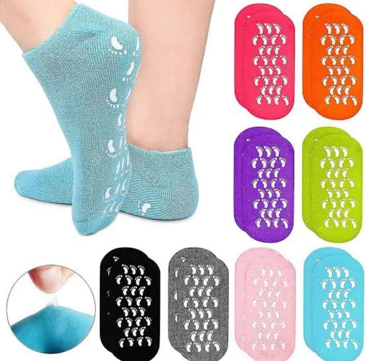 Spa Gel Socks - Foot, Hand And Nail Care Product | BNH Traders Pakistan