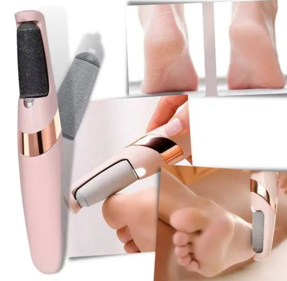 Rechargeable Flawless Pedi Foot Filer Cellus Remover - Foot, Hand And Nail Care Product | BNH Traders Pakistan