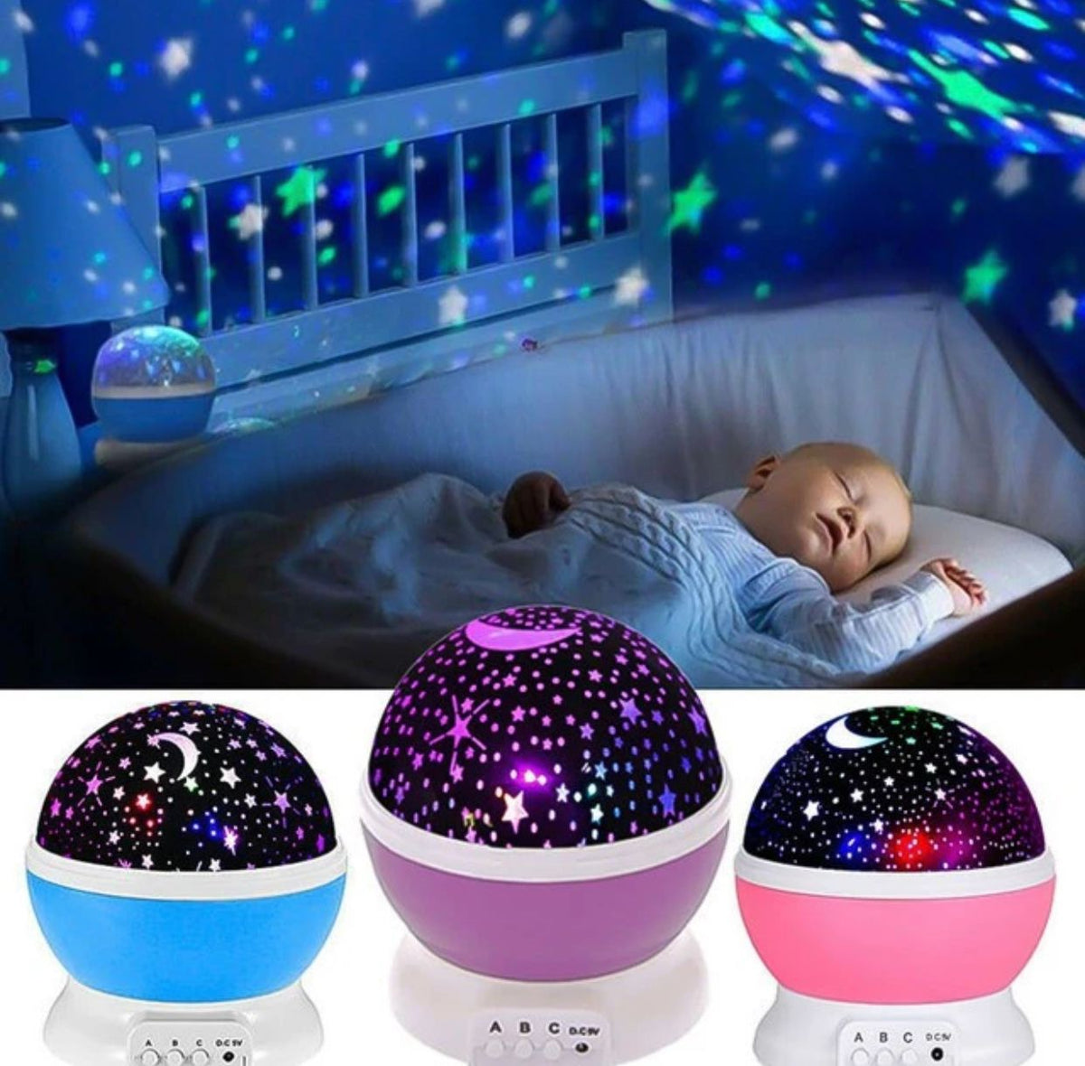 Star Master Dream Rotating Projector Lamp - Projector Light | BNH Traders Pakistan