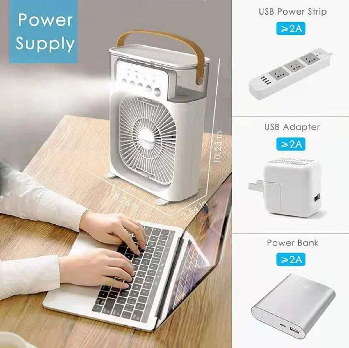 Mini Portable Air Conditioner (Fan) - Image 3 | BNH Traders