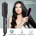 Professional 909 Brush Hair Straightener - Hair Styling Tool | BNH Traders Pakistan