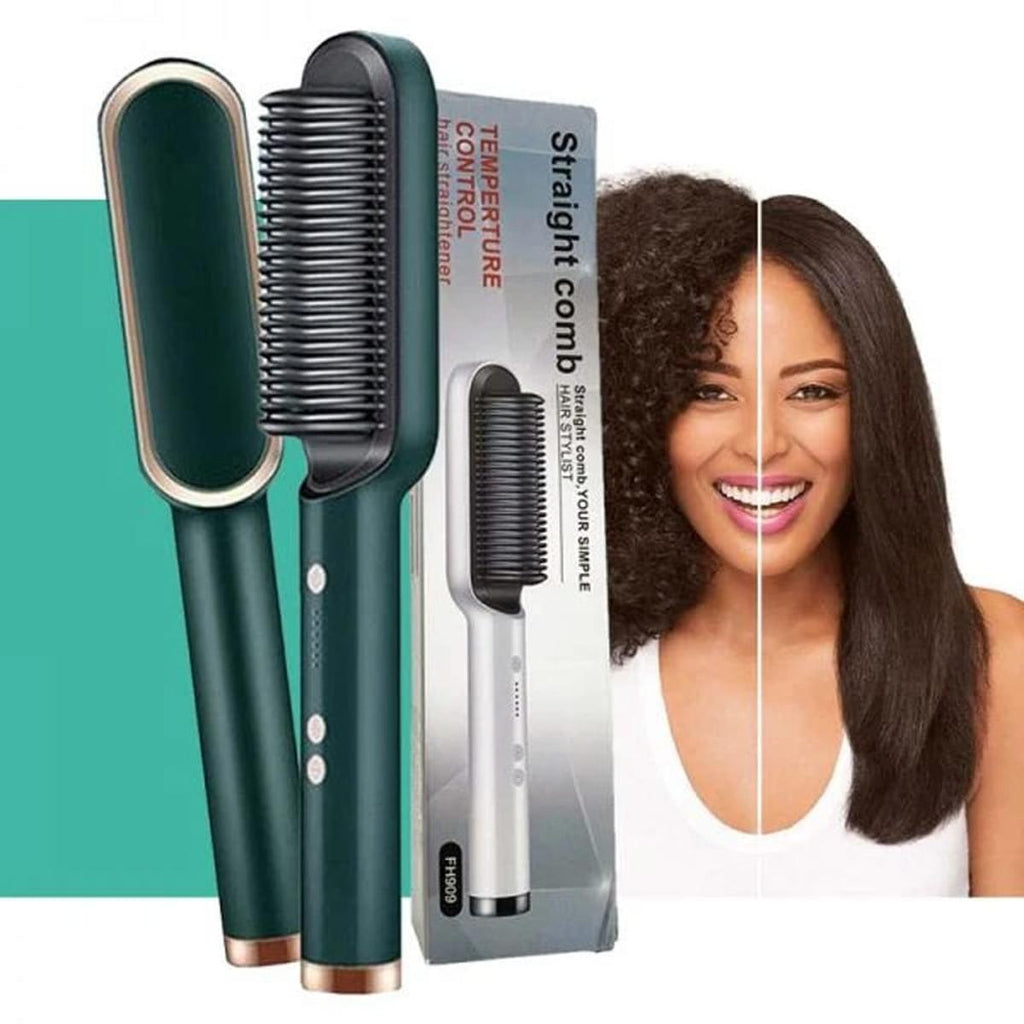 Professional 909 Brush Hair Straightener - Image 5 | BNH Traders