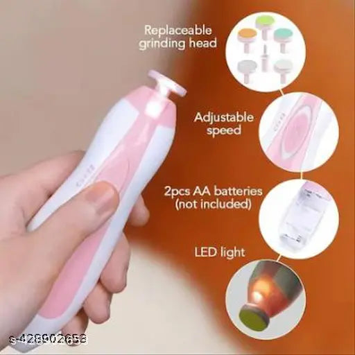 Baby Nail Clippers Safe Electric Trimmer - Image 5 | BNH Traders