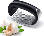 Stainless Steel Garlic Press Crusher - Kitchen Tool | BNH Traders Pakistan