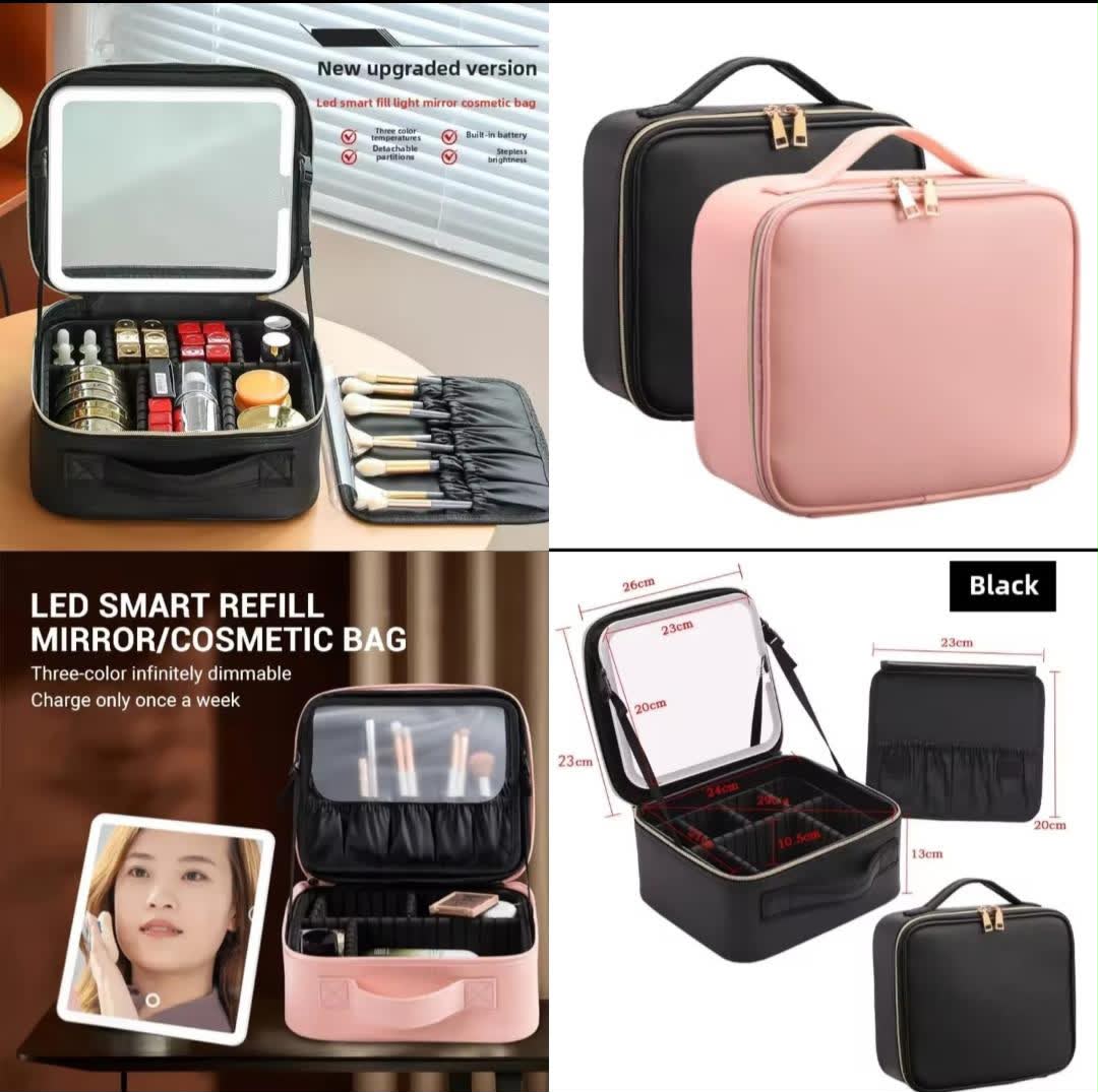 LED Cosmetic Organizer - Makeup And Jewellery Organizer | BNH Traders Pakistan