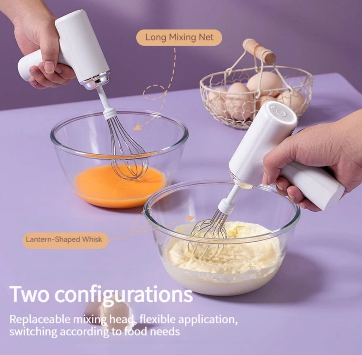 2 in 1 Wireless Beater - Electric Beater And Chopper | BNH Traders Pakistan