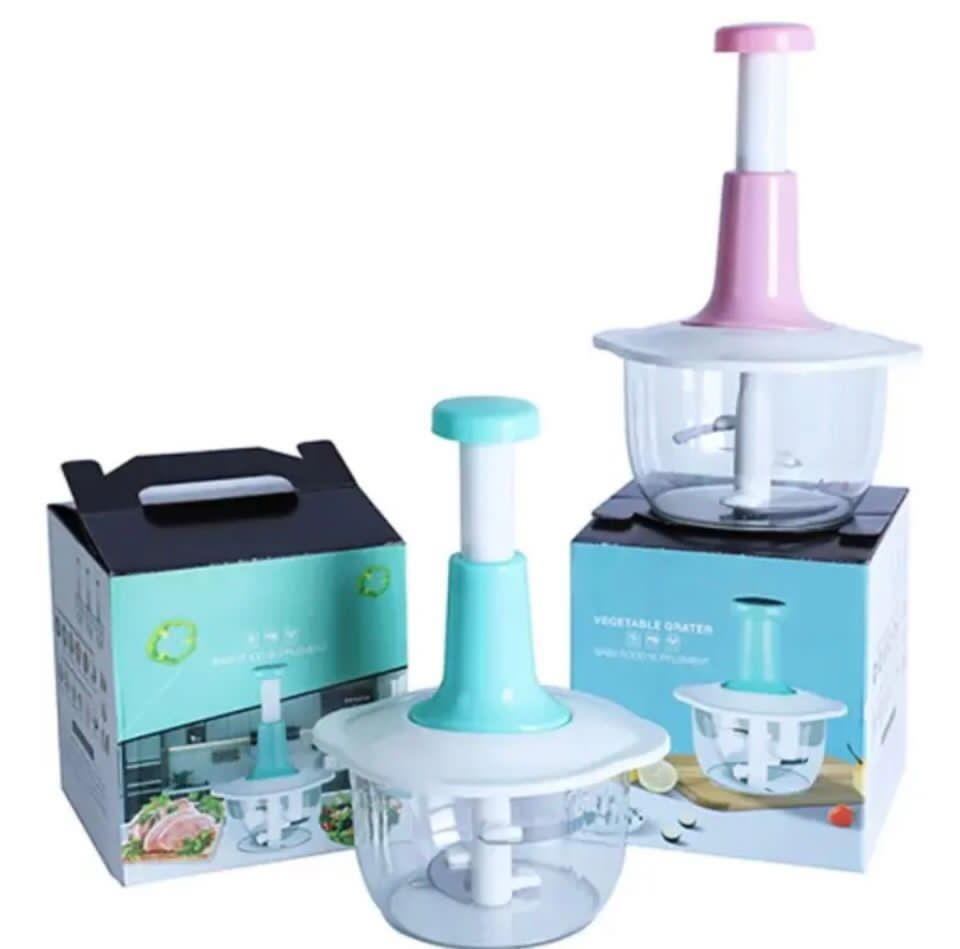 2 Litre Push Chopper (3 Blades with Beater & Lock) - Electric Beater And Chopper | BNH Traders Pakistan