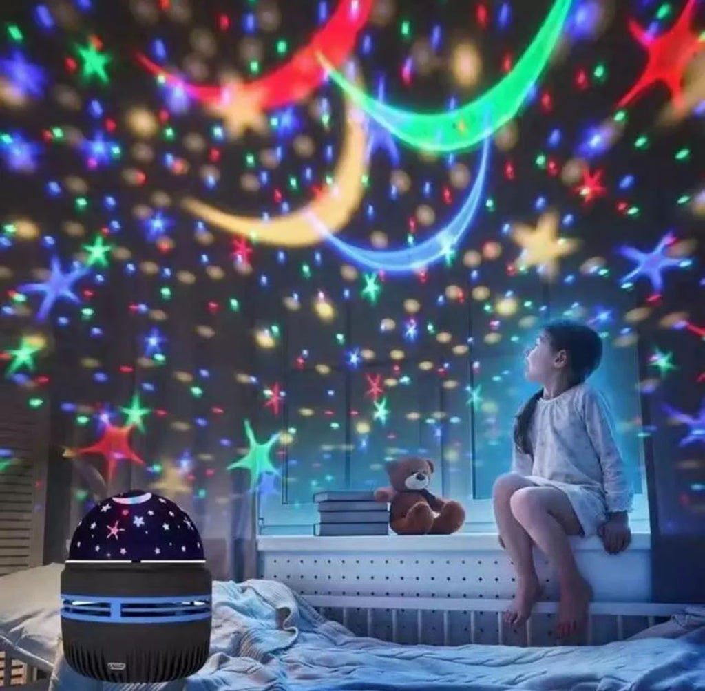 Starry Light Projector Table Lamp Crystal Magic Ball - Image 2 | BNH Traders