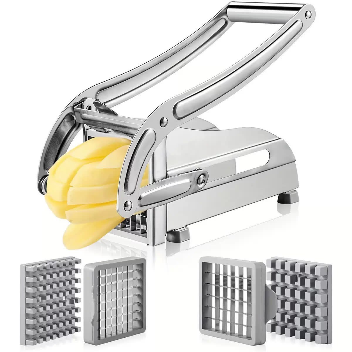 Stainless Steel Potato Chipper - Kitchen Tool | BNH Traders Pakistan