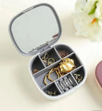 Mini Jewelry Box Ring Organizer - Makeup And Jewellery Organizer | BNH Traders Pakistan