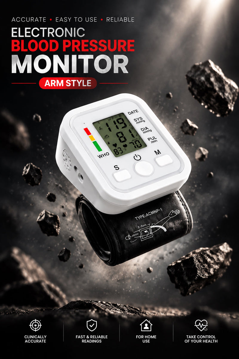 Digital Blood Pressure Monitor – Fully Automatic - Health Device | BNH Traders Pakistan