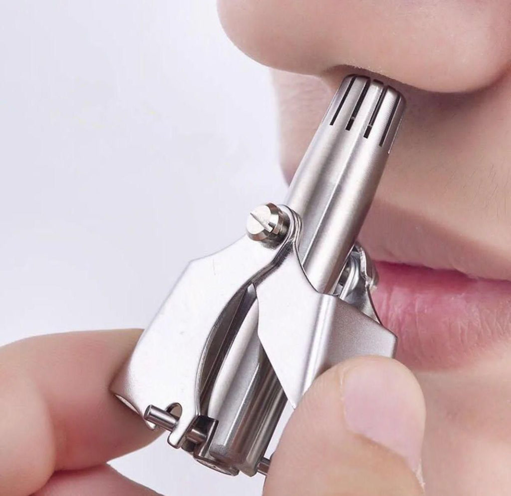 Manual Steel Nasal Hair Trimmer - Trimmer And Hair Remover | BNH Traders Pakistan