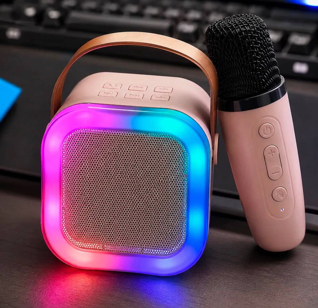 K12 Wireless Karaoke Microphone with RGB Speaker - Image 2 | BNH Traders