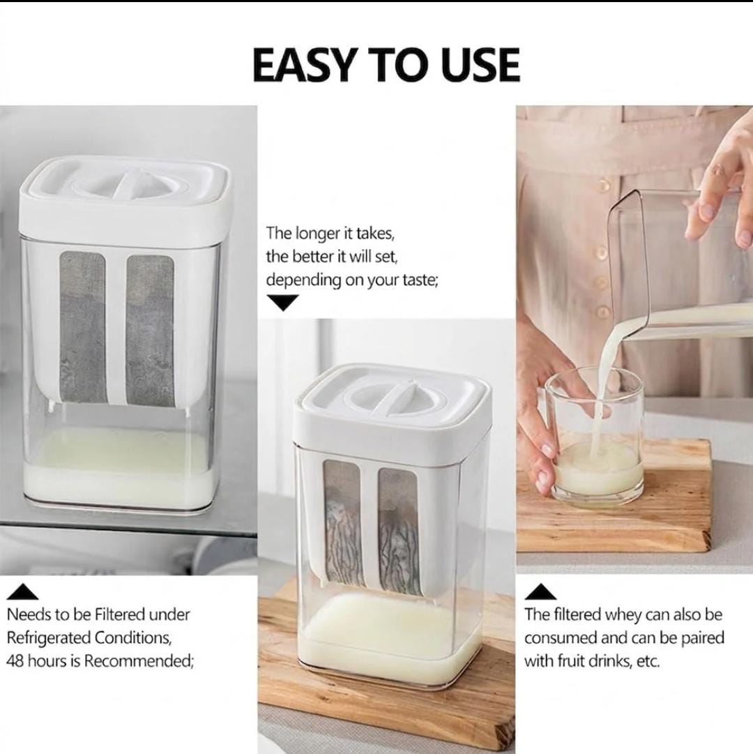 Greek Yogurt Maker & Filter with Lock - Image 4 | BNH Traders