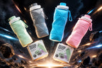 Silicone Folding Bottle - Water Bottle | BNH Traders Pakistan