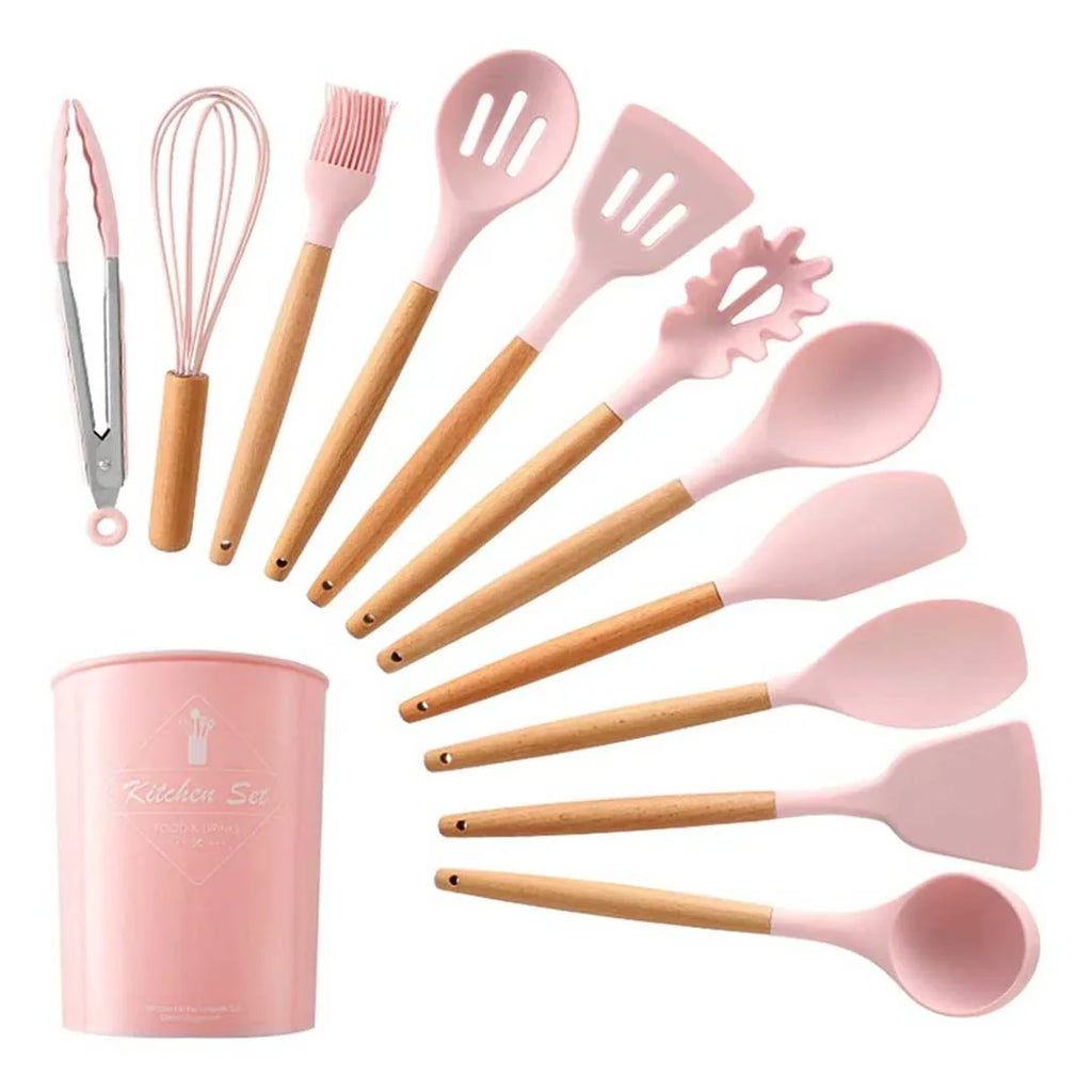 Silicone Utensils 12 Pcs Set - Image 3 | BNH Traders